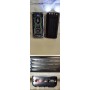Повербанк 20000 mAh с быстрой зарядкой и четырьмя кабелями, черный