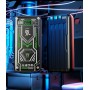 Повербанк 20000 mAh с быстрой зарядкой и четырьмя кабелями, черный
