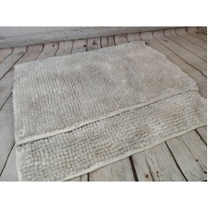 Уценка. Универсальный коврик для ванной, спальни, гостиной. Молочный