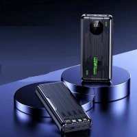 Повербанк 20000 mAh с быстрой зарядкой и четырьмя USB-выходами
