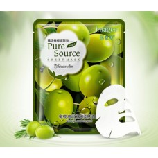 Тканинна маска для обличчя  з маслом оливи IMAGES Pure Source Chinese Olive, 40 г