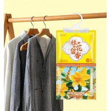 Подвесной ароматизированный влагопоглотитель для помещений от влаги, плесени и запахов. Османтус