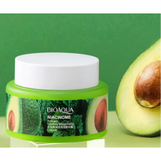 Зволожуючий крем для обличчя з авокадо та ніацинамідом Bioaqua Niacinome Avocado Cream, 50 г