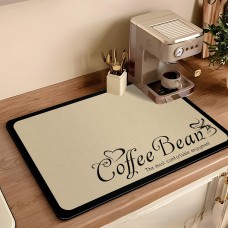 Kоврик для кофеварки 40х30 см, противоскользящий. Coffe Bean Kоврик для кофеварки 40х30 см, противоскользящий. Coffe Bean
