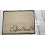 Kоврик для кофеварки 40х30 см, противоскользящий. Coffe Bean
