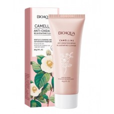 Очисний засіб для обличчя з екстрактом камелії BIOAOUA сamellias anti-oxidation repair, 80 г