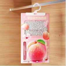 Подвесной ароматизированный влагопоглотитель для помещений от влаги, плесени и запахов. Персик