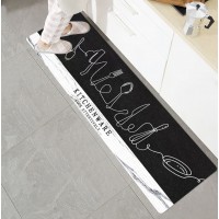 (314) Антиковзаючий килимок для спальні або ванної кімнати з кольоровим принтом, 50*160 см