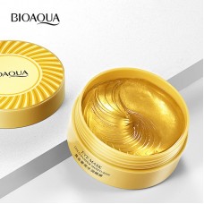 Гідрогелеві патчі для зони навколо очей із 24-каратним колоїдним золотом від Bioaqua