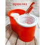 Швабра Spin and Go с отжимом и ведром для мытья пола