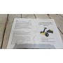 Дитячий електрокартинг 12V з пультом керування, 2-6 років. Жовтий