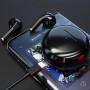 Bluetooth навушники TWS гарнітура Pro6 з бездротовим стереозвуком. Чорні