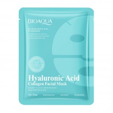 Тканевая маска для лица с гиалуроновой кислотой BIOAQUA Hyaluronic Acid Collagen, 30 мл