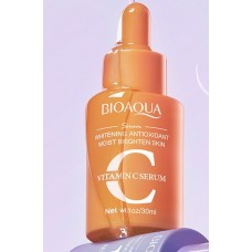 Доглядова сироватка для обличчя антиоксидантна з вітаміном C BIOAOUA Whitening Antioxidant Moist Brighten Skin, 30 мл