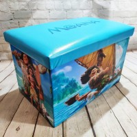Уцінка.Пуф-короб складаний «Moana», 49*31*31 см, органайзер для речей, дрібниць