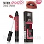 Уценка. Суперстойкая матовая помада для губ Super Matte Liquid Lipstick+спонжик, MeNow. №45