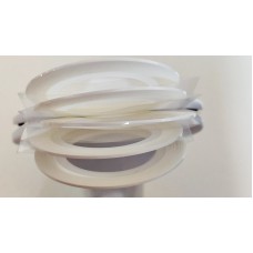 Лента для дизайна ногтей 1 мм. Белый Лента для дизайна ногтей 1 мм. Белый