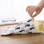 Серветниця. Чохол на коробку з серветками. Білий з китами