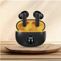 Бездротовий стерео гарнітура навушники вкладиші Pro6 Bluetooth TWS. Чорна