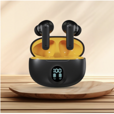 Бездротовий стерео гарнітура навушники вкладиші Pro6 Bluetooth TWS. Чорна