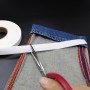 Белая паутинка-сеточка силиконовая клеевая на бумажной основе, 2,5 см*50 м