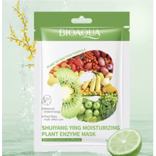 Тканевая маска энзимная с экстрактом киви  BIOAQUA  Hydrating Moisturizing Plant Enzyme Mask