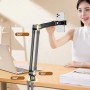 Металевий тримач для смартфона і планшета з кріпленням до столу або ліжка
