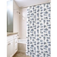 Шторка для душу та ванної кімнати на колечках, № 25