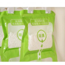 Влагопоглотитель подвесной, от влаги, плесени, запахов, зеленый, 80 г