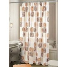 Шторка для душу та ванної кімнати на колечках, № 31