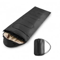 Спальный мешок туристический. Одеяло, подстилка. Черный