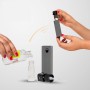Кишеньковий спрей 2 в 1 для очистки екранів смартфонів, планшетів, ноутбуків і моніторів. Сірий