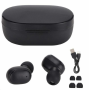 Бездротові Bluetooth навушники A6S TWS 5.3 в кейсі. Чорні