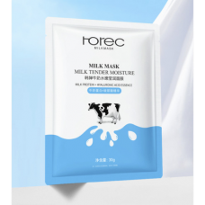 Тканевая маска с экстрактом молочного белка Rorec Milk Plus Facial Mask, 30г