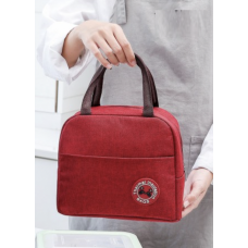 УЦЕНКА. Термосумка-сумка холодильник для продуктов. Бордо