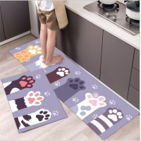 УЦІНКА. Набор ковриков антискользящих для ванной и туалета 2 шт. Сиреневый