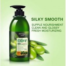 Шампунь для волос с маслом оливы BIOAQUA OLIVE, 400 мл