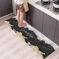 (370) Антиковзаючий килимок для спальні або ванної кімнати з кольоровим принтом, 50*160 см