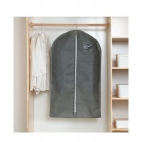 Чохол для одягу на блискавці, 60 × 90 см. Сірий