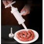 Ручной, механический шприц - наполнитель для начинки колбас, сосисок