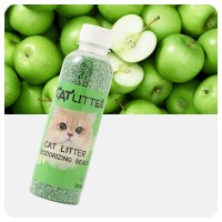 Арома гранули для котячого туалету з натуральними компонентами, 250 мл. Яблуко