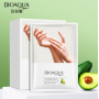 Маска-рукавички тканинна для рук із екстрактом авокадо, BIOAQUA Niacinamide Moisturizing Hand Mask, 35 гр