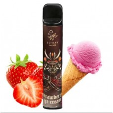 Одноразовая Pod система Elf Bar 1500 Disposable Pod Device Strawberry Ice Cream, электронная сигарета 20 мг
