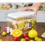 Пластиковая лимонадница с двумя краниками 3.5л