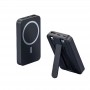 Магнитный беспроводной повербанк MagSafe с подставкой, 10000 мАч. Черный