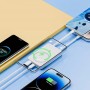 Магнитный беспроводной повербанк MagSafe с подставкой, 10000 мАч. Черный