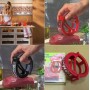 Пом’якчувач м’яса, тендерайзери Meat Tenderizer. Червоний