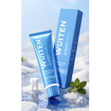 Отбеливающая зубная паста с морской солью и мятой BIOAQUA Sea Salt Mint, 100 г