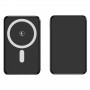 Ультратонкий повербанк 10000 mAh с беспроводной зарядкой MagSafe 15 Вт и PD20 Вт, черный