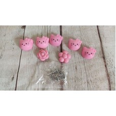 Пластиковые клипсы для одеял «mix», 7 шт/уп